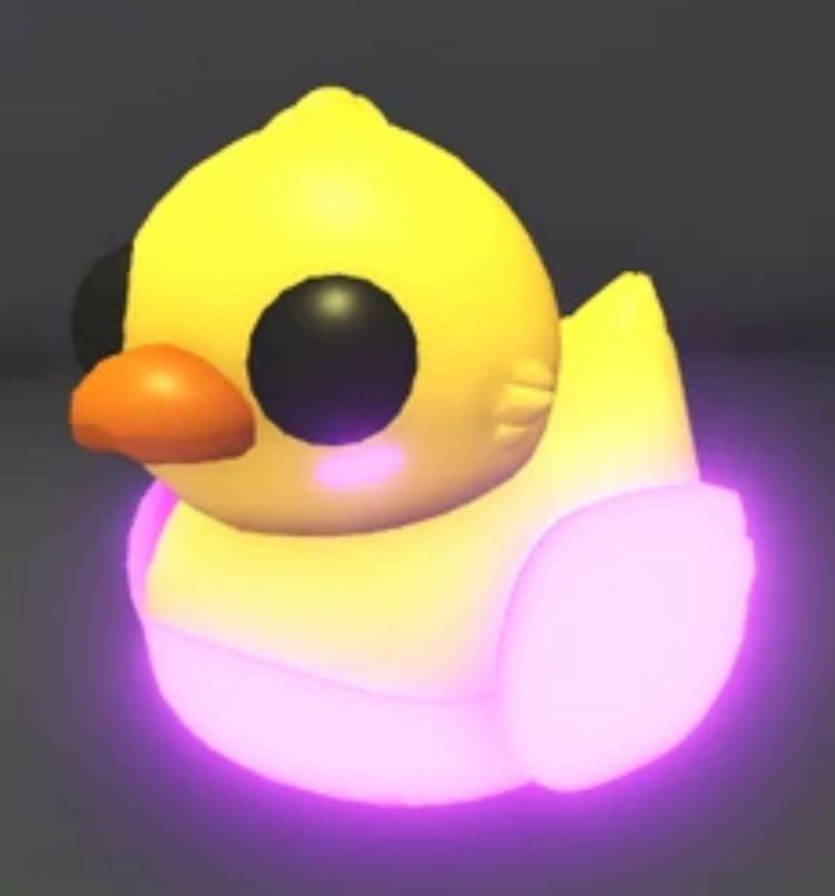 Neon Rubber Ducky